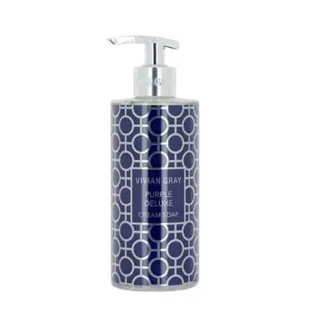 VIVIAN GRAY Крем-мыло, роскошный-фиолетовый / Vivian Gray Geometrical Cream Soap Purple Deluxe 400 мл - 1