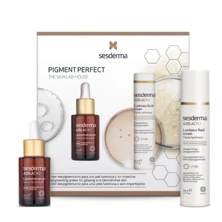 SESDERMA Набор для для коррекции пигментации (сыворотка 30 мл + флюид 50 мл) SESDERMA AZELAC RU - 1