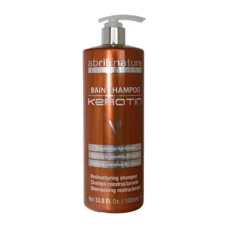 ABRIL ET NATURE Шампунь для волос с кератином / Bain Shampoo Keratin 1000 мл - 1