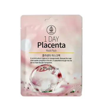 Маска тканевая с экстрактом фитоплаценты / Med B 1 Day Placenta Mask Pack 27 мл
