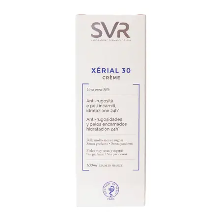 SVR Крем с отшелушивающим и увлажняющим действием / Xerial 30 75 мл - 3