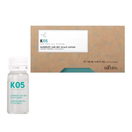 KAARAL Лосьон от перхоти для сухой кожи головы / К05 DANDRUFF AND DRY SCALP LOTION 12*10 мл - 2