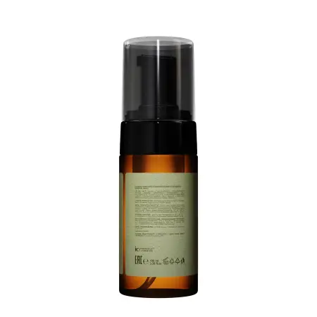 BRONSUN Мусс-пенка для очищения бровей / EYEBROW MOUSSE CLEANSER ROSE&SANDAL 100 мл - 3