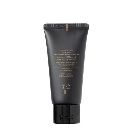 HOLIKA HOLIKA Пенка очищающая для лица с экстрактом улитки / Prime Youth Black Snail Repair Cleansing Foam 50 мл - 2