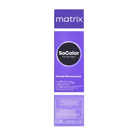 MATRIX 504N краситель перманентный аммиачный, шатен / SoColor Pre-Bonded 90 мл - 3