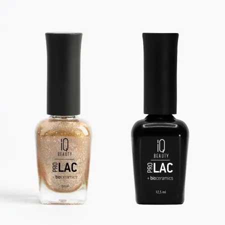 IQ BEAUTY 104 лак для ногтей укрепляющий с биокерамикой / Nail Polish PROLAC+bioceramics 12,5 мл - 6