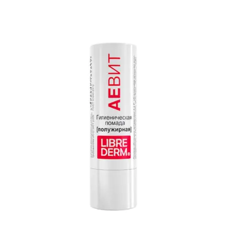 LIBREDERM Помада гигиеническая полужирная / AEVIT 4 г - 1