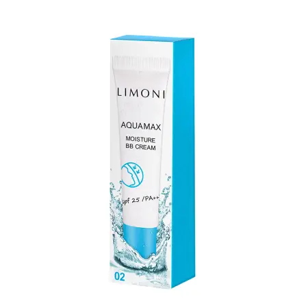 LIMONI Крем для лица увлажняющий, тон №2 / Aquamax Moisture BB Cream 15 мл - 2