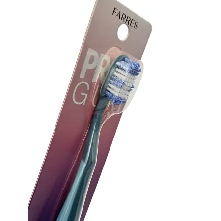 IWOU PROFESSIONAL Зубная щетка со спиралевидной щетиной голубая/FARRES PRO GUM - 2