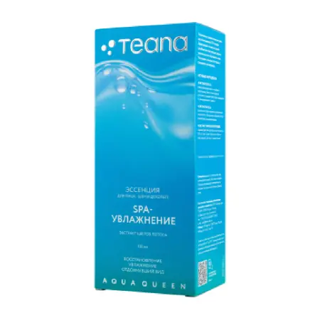 TEANA Эссенция для лица, шеи и декольте SPA-увлажнение / AQUA QUEEN 100 мл - 2