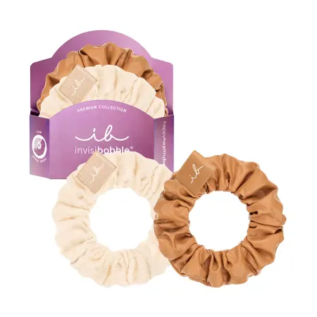 INVISIBOBBLE Резинка-браслет для волос / invisibobble SPRUNCHIE SLIM PREMIUM Cr?me de Caramel - 2