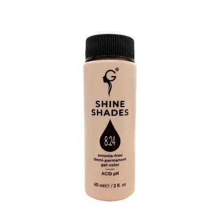 GERA Professional 8.24 гель-краситель для волос без аммиака / Shine Shades 60 мл - 2