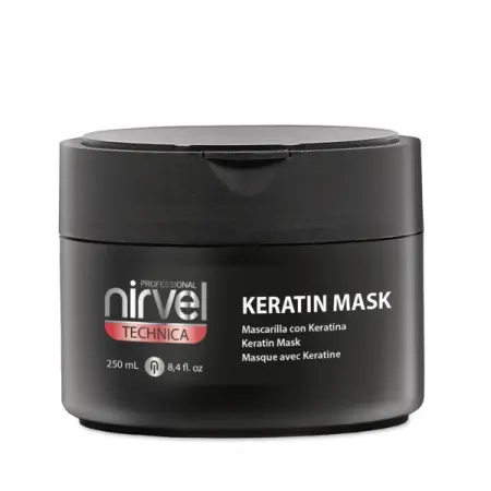 NIRVEL PROFESSIONAL Маска кератиновая для мощного восстановления и увлажнения волос / KERATIN MASK №6 250 мл - 1