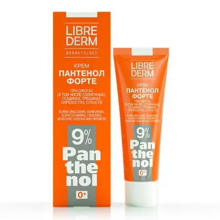 LIBREDERM Крем Пантенол форте 9 % / PANTHENOL 30 мл - 2