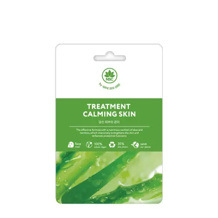NAME SKIN CARE Маска тканевая заживляющая и успокаивающая для лица / NSC 22 гр - 1