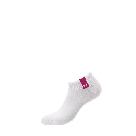 MINIMI Носки с провязанной эмблемой на паголенке Bianco 39-41 / MINI TREND 4211 - 2