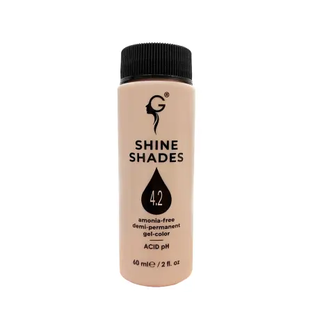 GERA Professional 4.2 гель-краситель для волос без аммиака / Shine Shades 60 мл - 2