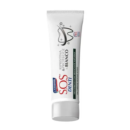 PASTA DEL CAPITANO Паста зубная отбеливающая / S.O.S. DENTI Teeth Whiteness 75 мл - 1