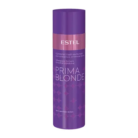 ESTEL PROFESSIONAL Бальзам оттеночный серебристый для холодных оттенков блонд / Prima Blonde 200 мл - 1