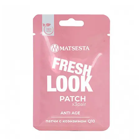 MATSESTA Патчи Anti-age, укрепляющий уход за кожей с коэнзимом Q10 / Matsesta 3 пары - 1