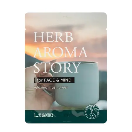 L.SANIC Маска тканевая с экстрактом бергамота и эффектом ароматерапии / L.Sanic Herb Aroma Story 25 мл - 1