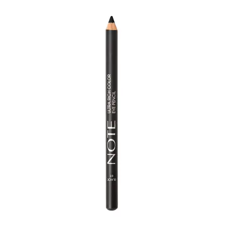 NOTE Карандаш насыщенного цвета для глаз 01 / ULTRA RICH COLOR EYE PENCIL 1,1 гр - 1