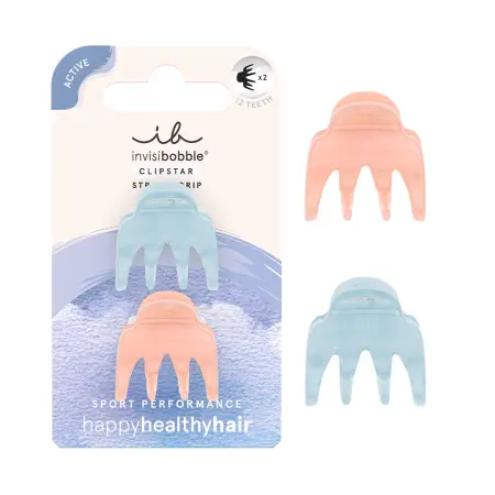 INVISIBOBBLE Заколка-крабик, размер S 2 шт / invisibobble CLIPSTAR Gym Buddy - 2