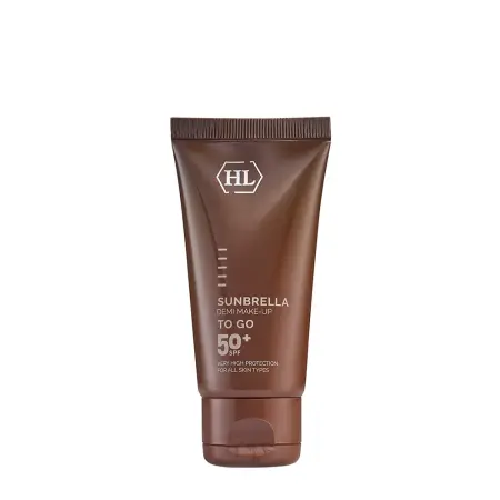 HOLY LAND Крем солнцезащитный SPF 50+ с фильтрами UVA+UVB, ухаживающими компонентами и тональным эффектом / Sunbrella 50 мл - 1