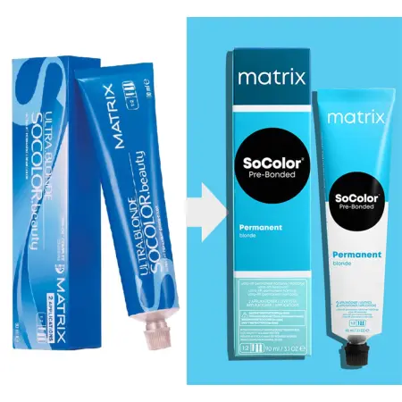 MATRIX UL-A+ краска для волос, пепельный+ / Socolor Beauty Ultra Blonde 90 мл - 3