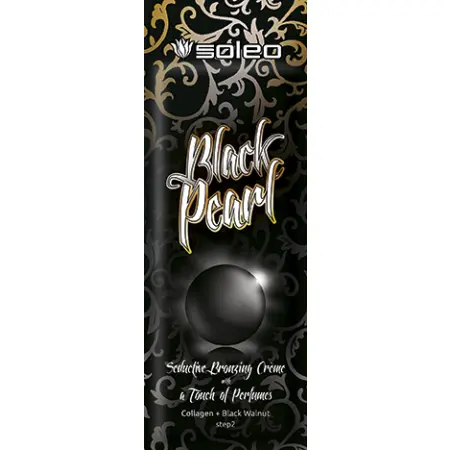 SOLEO Бронзатор с коллагеном и запахом духов / Black Pearl 15 мл - 1