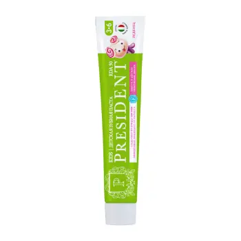 Паста зубная детская 3-6 Леденец (50 RDA) / President 70 гр