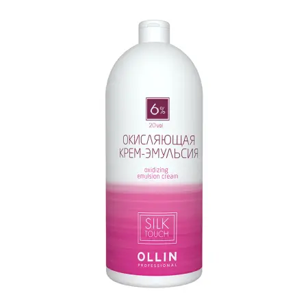 OLLIN PROFESSIONAL Крем-эмульсия окисляющая 6% (20vol) / Oxidizing Emulsion cream SILK TOUCH 1000 мл - 1