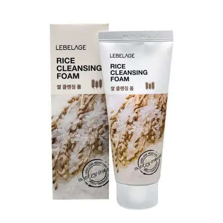 LEBELAGE Пенка для умывания с экстрактом риса / Lebelage Rice Cleansing Foam 100 мл - 2