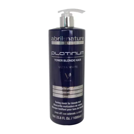 ABRIL ET NATURE Кондиционер тонирующий для светлых волос / Platinum Toner Blonde Hair 1000 мл - 1