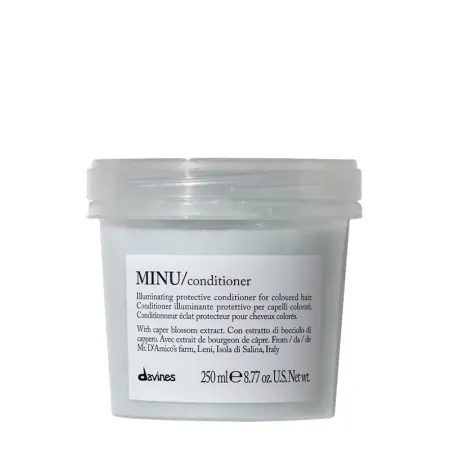 DAVINES SPA Кондиционер защитный для сохранения цвета волос / MINU conditioner 250 мл - 1