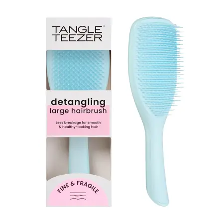 TANGLE TEEZER Расческа для волос / The Large Ultimate Detangler Fine & Fragile Seafoam Blue - 6