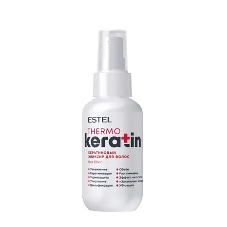 ESTEL PROFESSIONAL Эликсир кератиновый для волос / THERMOKERATIN 100 мл - 1