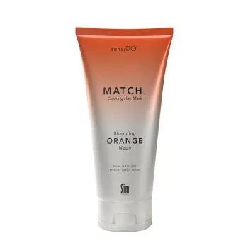 Маска оттеночная неоновая оранжевая / SensiDo Match Blooming Orange 200 мл