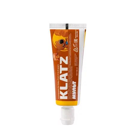 KLATZ Паста зубная Мимимишки карамель, без фтора / Klatz KIDS 40 мл - 2