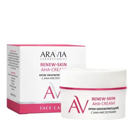 ARAVIA Professional Крем обновляющий с АНА-кислотами / ARAVIA Laboratories Renew-Skin AHA-Cream 50 мл - 3