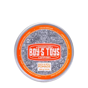 Помада для укладки волос сильной фиксации со средним уровнем блеска / Boy s Toys Кастом Pomade 100 мл