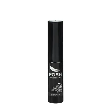 POSH Тушь с укладывающим и фиксирующим эффектом для бровей, графит / WoW Brow Mascara Graphit - 1