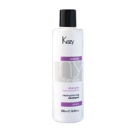 KEZY Шампунь реструктурирующий с кератином / Restructuring shampoo 250 мл - 1