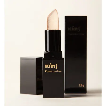 KIMS Помада-бальзам для губ / Kims Crystal Lip Glow Gold 3,5 гр - 3