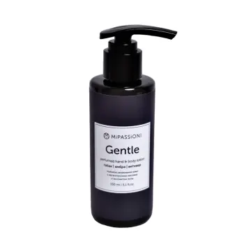Лосьон парфюмированный для рук и тела, табак, амбра, ветивер / Gentle MiPASSiON 150 мл
