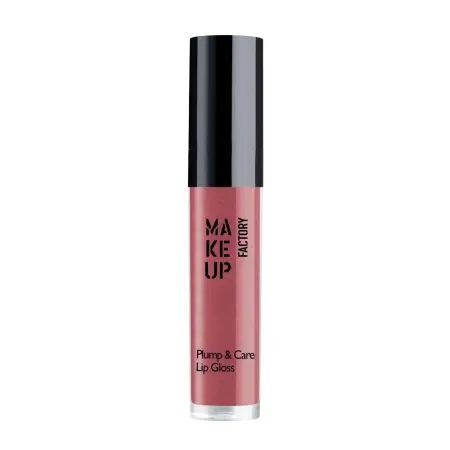 MAKE UP FACTORY Блеск для губ, 20 скандальная игра / Plump & Care Gloss 4 мл - 1