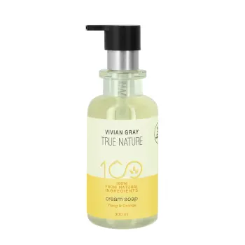 Крем-мыло, иланг-иланг и апельсин / Vivian Gray True Nature Cream Soap Ylang & Orange 300 мл