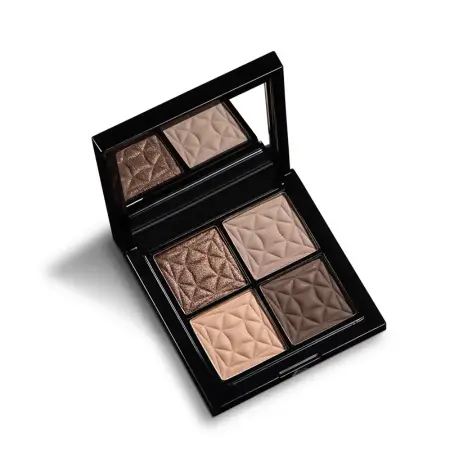 LARTE DEL BELLO Палетка теней, 01 коричневая / Quadro Eleganto sexy nude 8 гр - 3