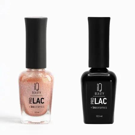 IQ BEAUTY 102 лак для ногтей укрепляющий с биокерамикой / Nail Polish PROLAC+bioceramics 12,5 мл - 6