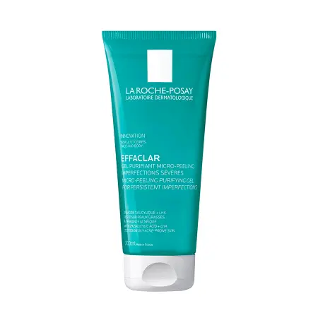 LA ROCHE-POSAY Гель очищающий микроотшелушиващий для лица и тела / EFFACLAR 200 мл - 2